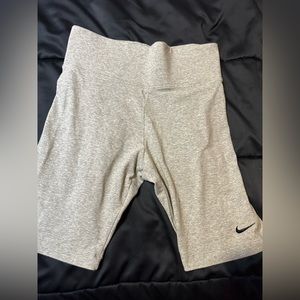 Nike never worn grey biker shorts